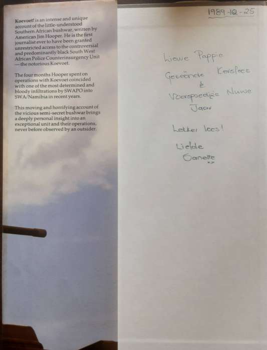 Koevoet! The Inside Story by American Journalist Jim Hooper