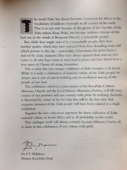 Zulu Treasures Amagugu KwaZulu-Natal Zulu Treasures of Kings & Commoners ***Scarce title ***