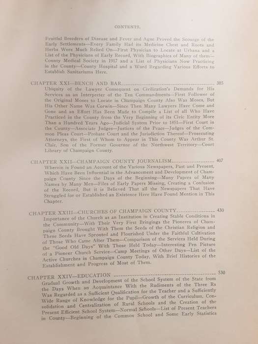History of Champaign County Ohio, it's People, Industries and Institutions 2 Vols by  E P Middleton