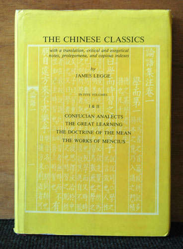 The Chinese Classics 1 & 2  -  James Legge