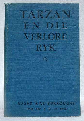 Tarzan en die Verlore Ryk -- Edgar Rice Burroughs