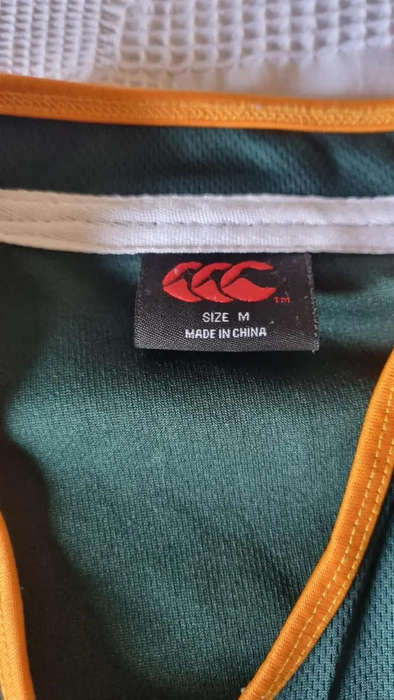 RUGBY World cup 2011 edition springbok jersey 100% Authentic