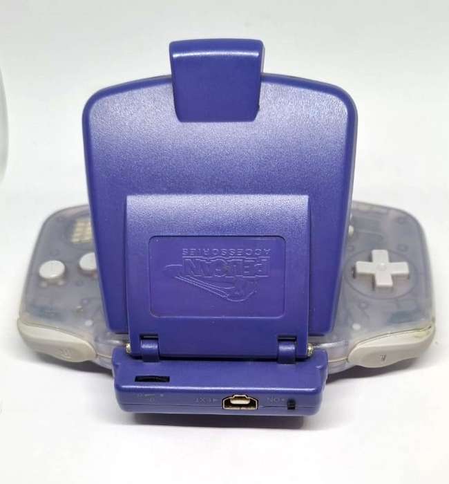 Amazing Condition Crystal Glacier Clear Nintendo Gameboy Advanced Bundle