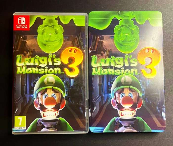 Luigis Mansion 3  SteelBook Edition