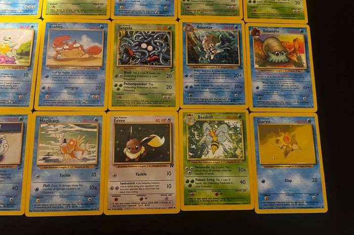 Pokémon Base Set & Team Rocket  15 Cards  Great Condition