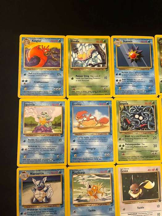 Pokémon Base Set & Team Rocket  15 Cards  Great Condition