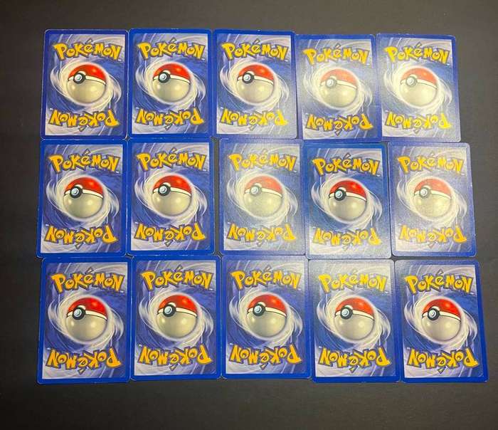 Pokémon Base Set & Team Rocket  15 Cards  Great Condition