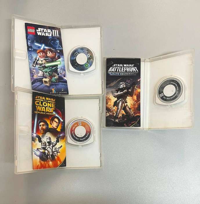 Star Wars PSP Game Lot  Complete in Box (CIB)