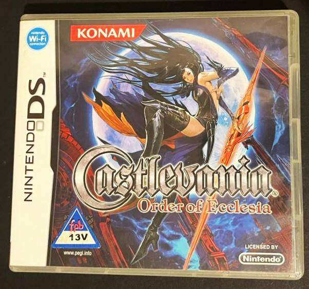 Castlevania: Order of Ecclesia  Nintendo DS  Complete in Box (CIB)  Rare Collectors Item