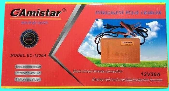 Heavy Duty 12V 30A Intelligent Pulse Battery Charger. High Efficiency Version. Collections Allowed.