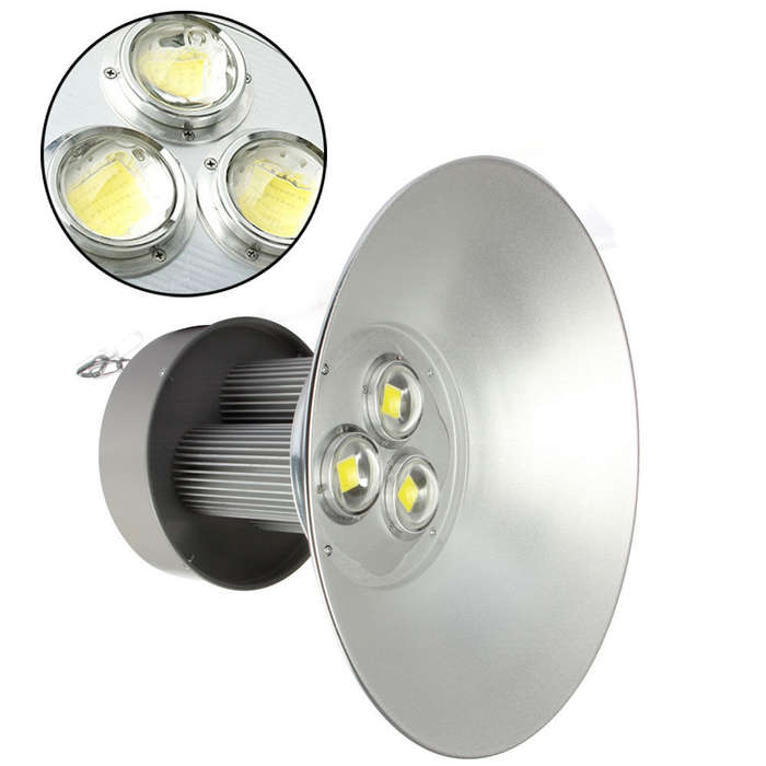 150W COB LED High Bay Light. Cool White With Multi-Radiator Heat Sink AC85~265V. Collections Allowed