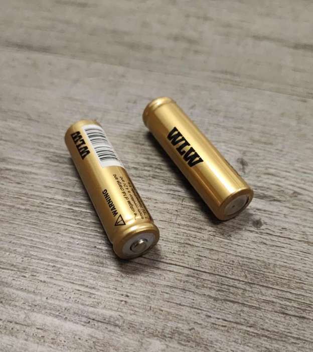 3.7V 18650 Rechargeable Batteries For LED Flashlights, Light Duty Applications. Collections Allowed.