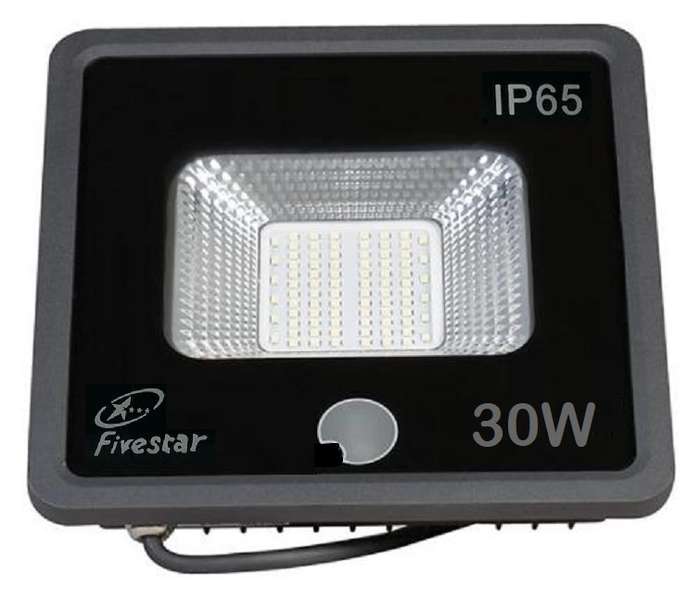 Black Slim Line LED Floodlights: Built-In Auto Day Night Sensor 30W AC180~265V. Collections Allowed.