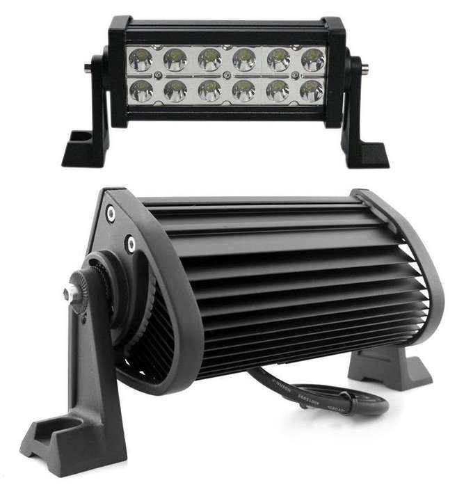 Double Row 36W LED 3D Lens Light Bar with Spot Beam 10V~32V DC. Special Offer. Collections Allowed.