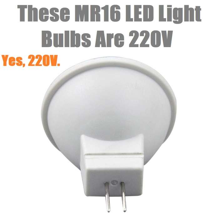 220V Warm White 5W MR16 LED Downlights. Yes, 220V MR16 with Wide Beam Angle. Collections Are Allowed