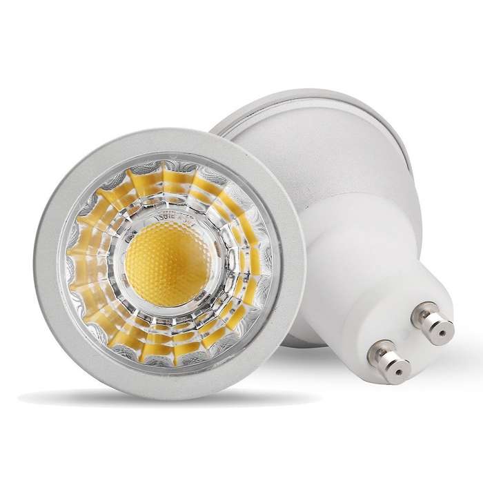 Dimmable 6W GU10 AC185~265V LED Downlights. Cozy Wam White COB LED Light Bulbs. Collections Allowed.