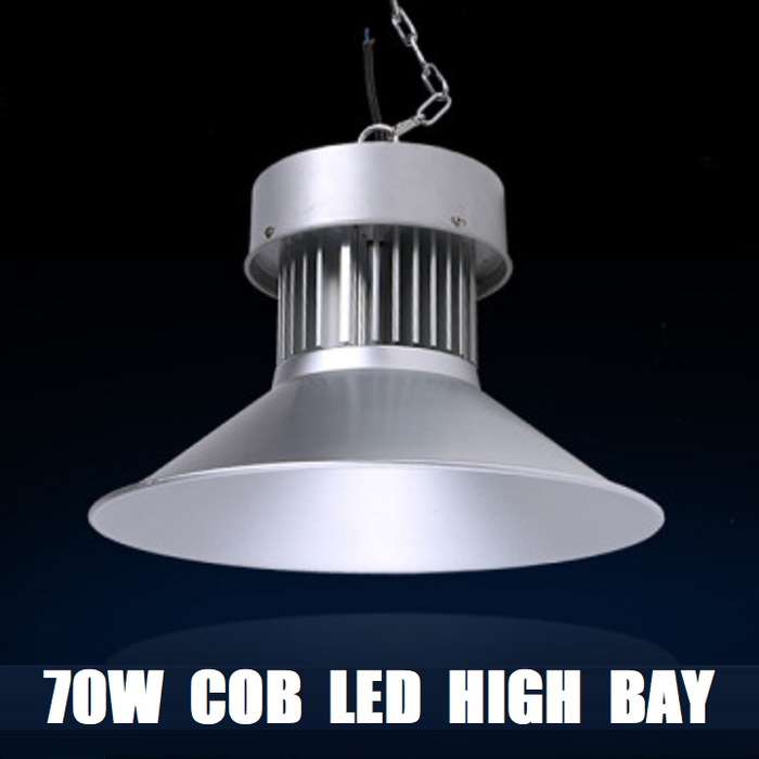 COB LED High Bay Lights 70W AC85~265V. Ultra Bright Cool White Superior Quality. Collections Allowed