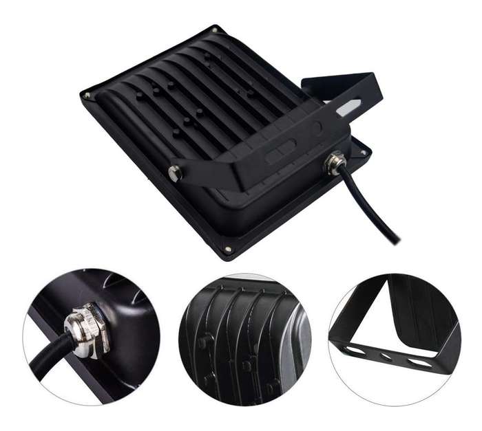 Blue Colour 20W AC185~240V LED Floodlight Black Slim Line. New on Bob Shop. Collections Allowed.