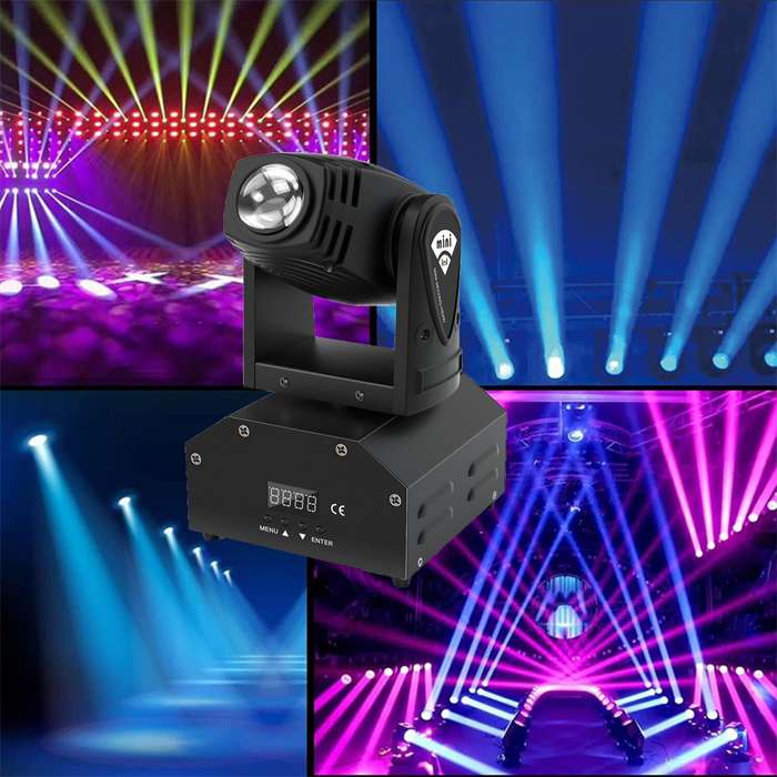 Professional Disco Moving Head Light DMX512 Stage Light, DJ Party Light. Collections Are Allowed.