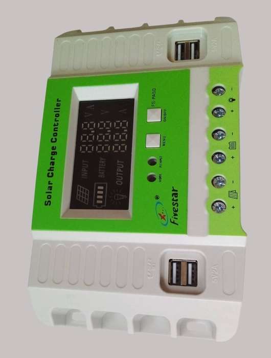 FiveStar 50A 12V / 24V PWM Solar Charge Controller / Regulator With 4 USB Ports. Collections Allowed