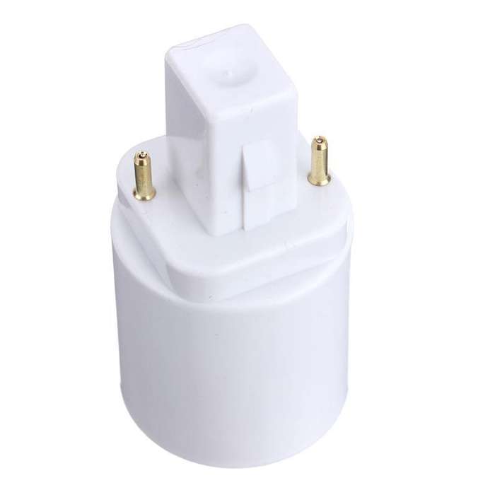 Light Bulb, Lamp Socket Converters, Adapters (Adaptors). G24 Male To E27 Female. Collections Allowed