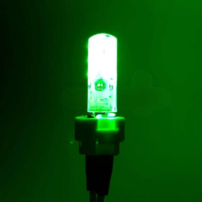G4 SMD LED Light Bulbs AC220V Green G4 LED Corn Design Capsules, Lamps, Globes. Collections Allowed.