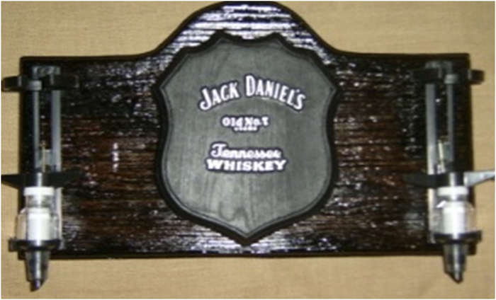 Jack Daniel`s Tennessee Whiskey Liquor Dispensers with 2 Optic Sets. Brand New. Collections Allowed.