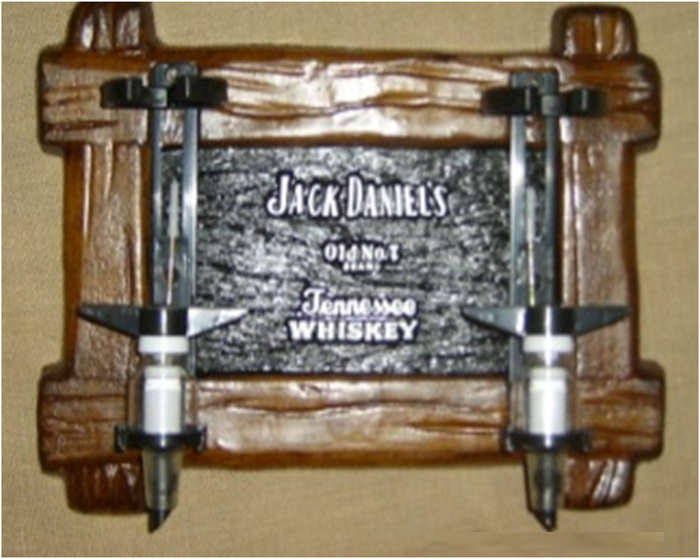 Liquor Dispensers: Jack Daniel`s Tennessee Whiskey with 2 Optic Sets. Brand New. Collections Allowed