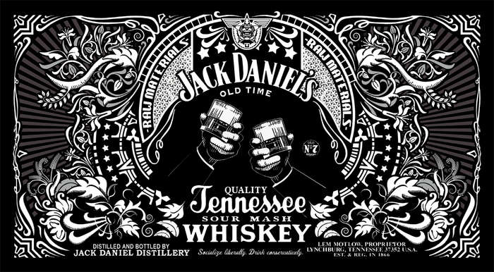 Liquor Dispensers: Jack Daniel`s Tennessee Whiskey with 2 Optic Sets. Brand New. Collections Allowed