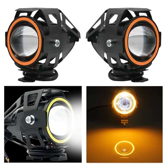 LED Angel Eye Spotlights, Devil Eye Universal Auxiliary Halo Ring Spotlights. Collections Allowed.