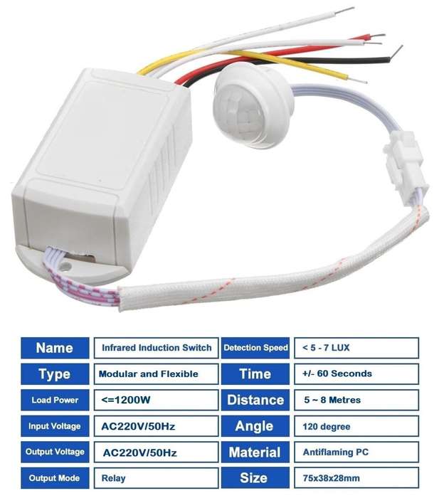 Unbeatable Price. Infrared 360° PIR Motion Sensor Module For Automation Systems. Collections Allowed