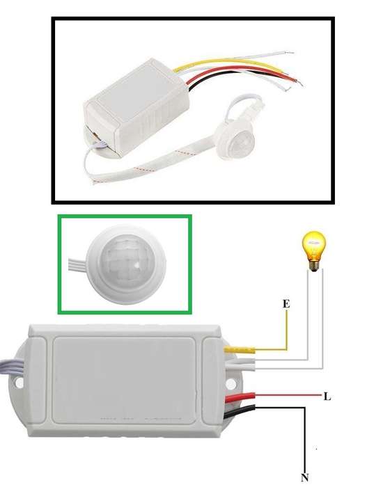 Infrared Module For Automation Systems: 360° PIR Motion Sensor Switch AC220V. Collections Allowed.