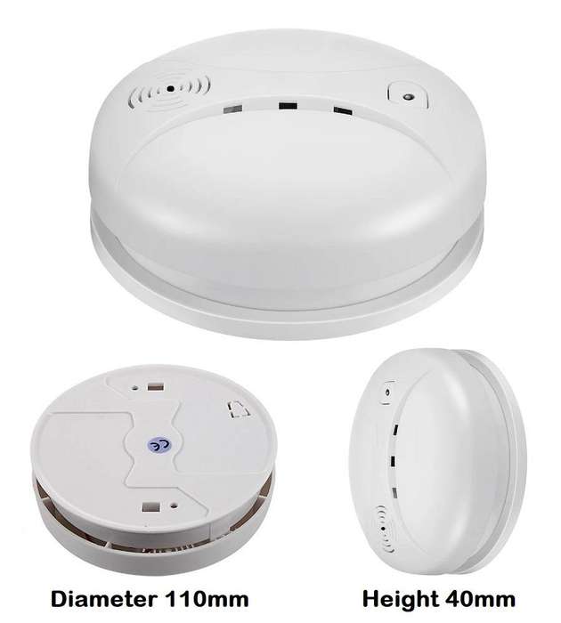 New Wireless Smoke Detector HD Spy Camera with WiFi, Motion Detector And More. Collections Allowed.
