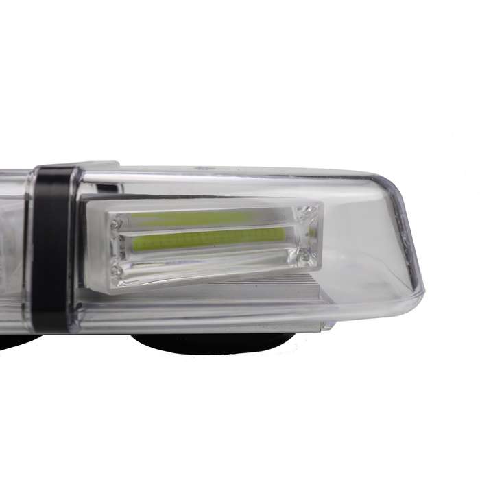 Strobe Flash Magnetic Vehicle Roof Top White High Intensity COB LED Light Bar. Collections Allowed.