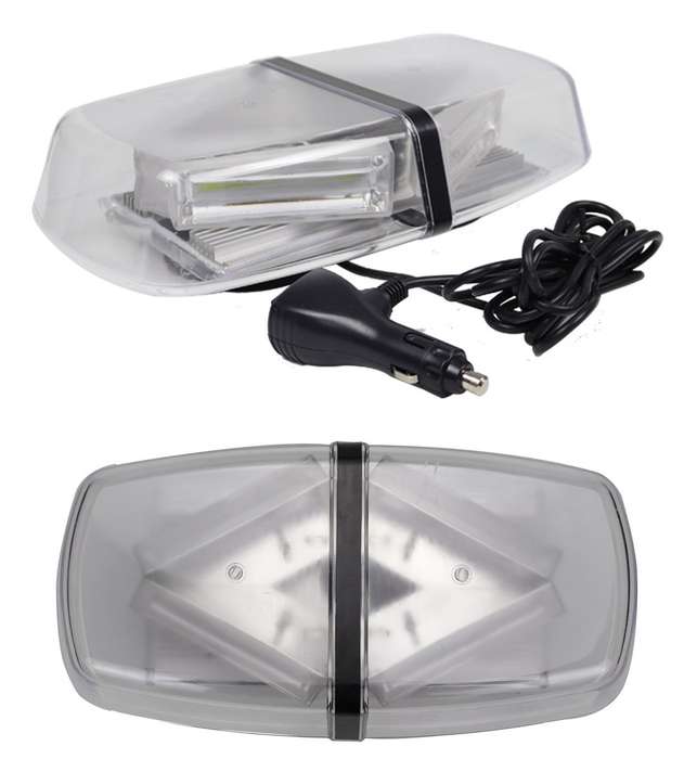 Strobe Flash Magnetic Vehicle Roof Top Green High Intensity COB LED Light Bar. Collections Allowed.