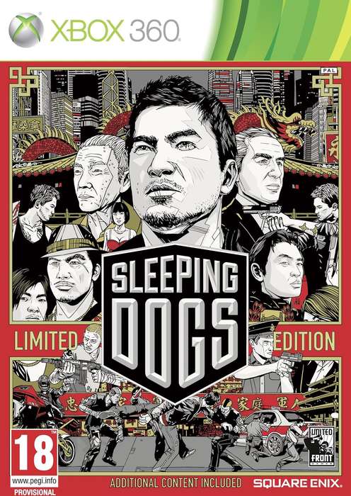 Sleeping Dogs Limited Edition   Xbox 360