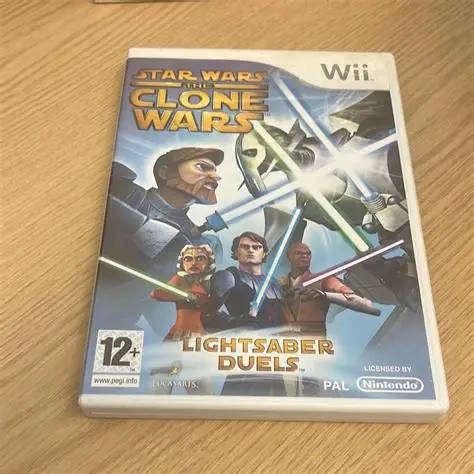 Star Wars Clone Wars Lightsaber Duels  Wii