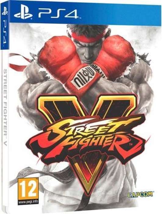 Street Fighter V Steel Book      PS4