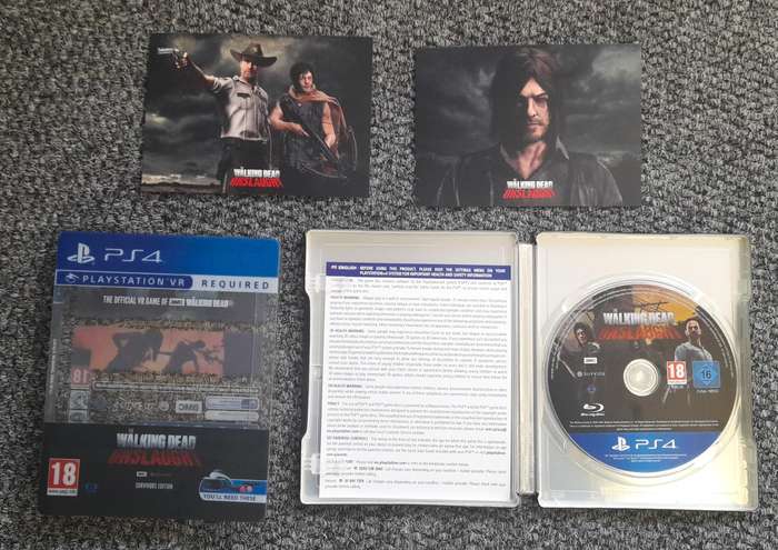 The Walking Dead Onslaught Steel Book    PS4