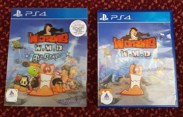 Worms W.M.D All Stars   PS4