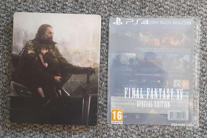 Final Fantasy XV Special Edition  Steelcase  PS4
