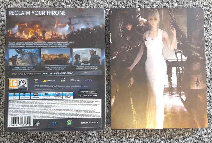 Final Fantasy XV Special Edition  Steelcase  PS4