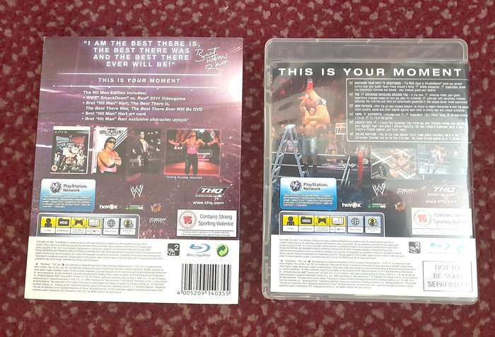 Wwe Smackdown vs Raw 2011 The Hitman Edition    PS3