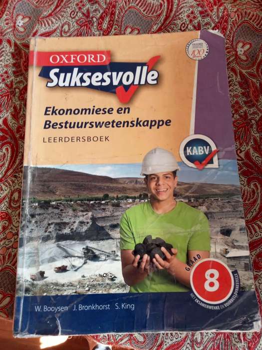 Oxford Suksesvolle Ekonomiese en Bestuurswetenskappe Graad 8 Leerdersboek