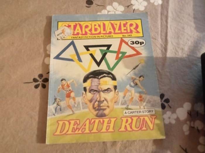 Starblazer Space Fiction in Pictures No. 243: Death Run