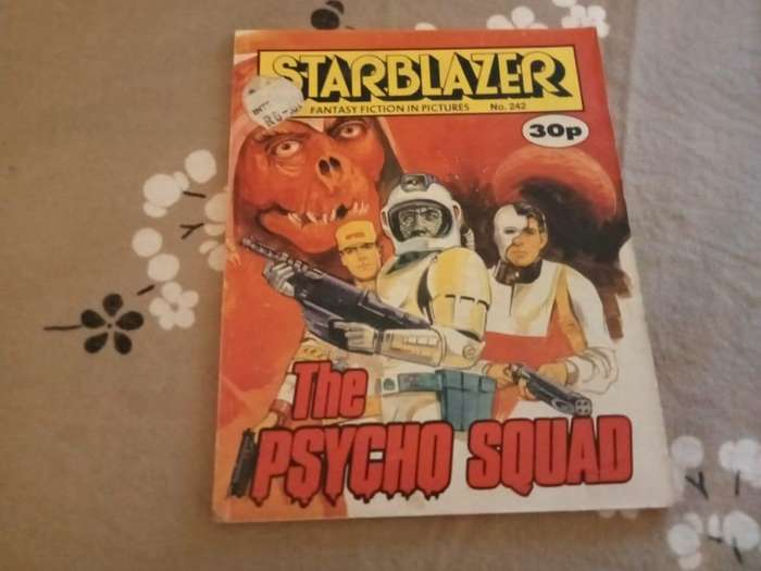 Starblazer Space Fiction in Pictures No. 242: The Psycho Squad