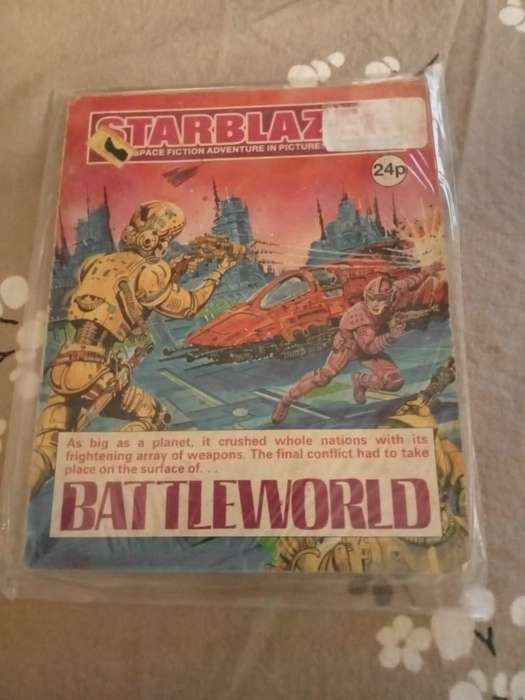 Starblazer Space Fiction in Pictures No. 159: Battleworld