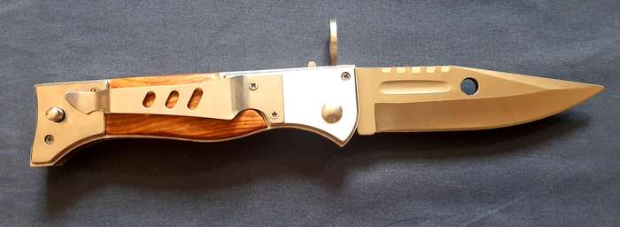 LARGE 22CM SWITCHBLADE TACTICAL KNIFE