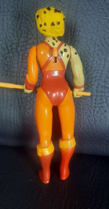 CHEETARA  SERIES ONE (1985)  THUNDERCATS SPEEDSTER WITH YELLOW STAFF  LJN