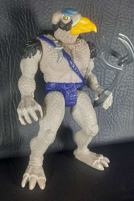 VULTUREMAN  SERIES TWO (1986)  MUTANT SCIENTIST WITH SILVER TRIDENT  THUNDERCATS VILLAIN  LJN